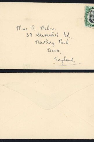 Grenada SG173 1d on cover to England