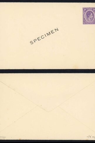 Grenada HG1 KGVI 1d purple Envelope opt SPECIMEN