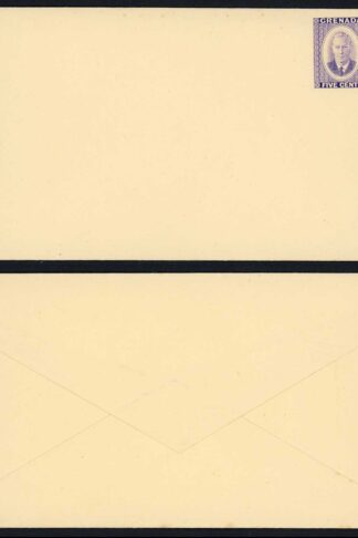 Grenada HG3 KGVI 5c purple Envelope Mint