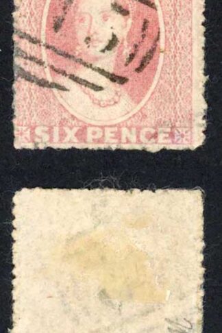Grenada SG3 6d Rose no wmk Cat 95 pounds