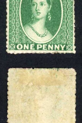 Grenada SG4 1d Green Wmk Star M/M Cat 110 pounds