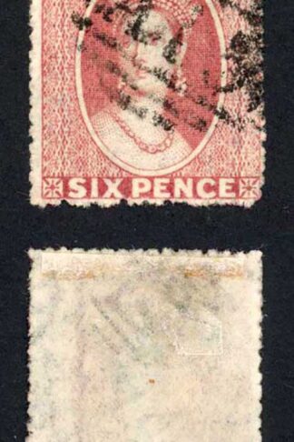 Grenada SG6 6d Rose Small Star wmk Cat 15 pounds