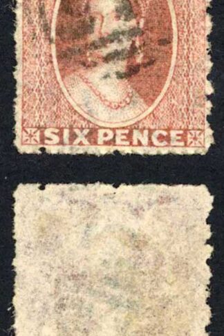 Grenada SG6 6d Rose Small Star wmk Cat 15 pounds