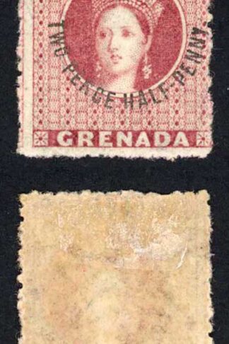 Grenada SG22 2 1/2d Rose-lake Wmk Large Star M/M Cat 75 pounds