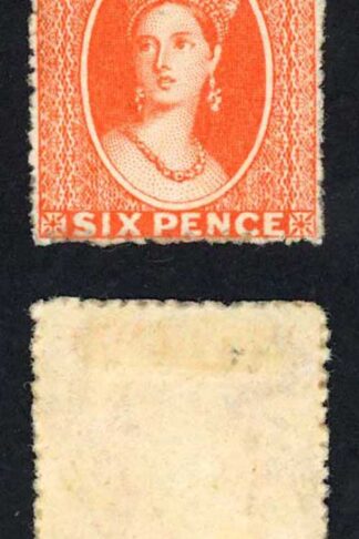 Grenada SG9 6d Vermilion M/M Cat 750 pounds