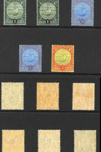 Grenada SG77/88 1906 Set inc Shades M/M Cat 470 pounds