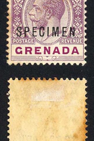 Grenada SG97 6d opt Specimen (Toned) M/M