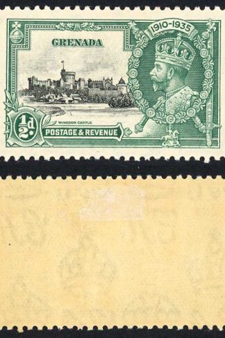 Grenada SG145k 1/2d Variety Kite and Vertical log M/M (toned) Cat 85 pounds