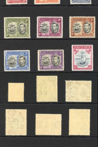 Grenada SG152/63f Set of 12 M/M Cat 90 pounds