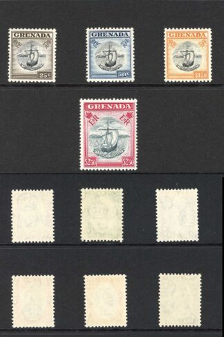 Grenada SG192/204 1953 Set of 12 U/M (25c is M/M) Cat 65 pounds