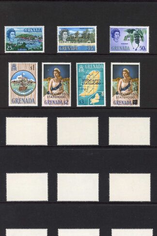 Grenada SG262/76 and SG295 Set of 16 U/M Cat 16.75 pounds
