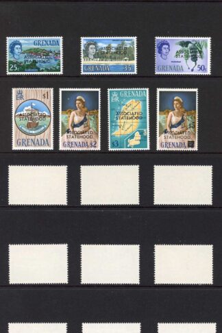 Grenada SG262/76 and SG295 Set of 16 U/M Cat 16.75 pounds