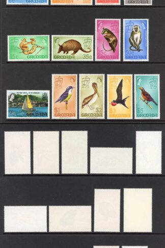 Grenada SG306/21 1968 Set of 18 U/M Cat 60 pounds
