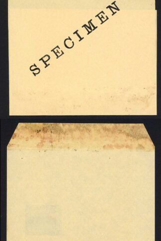 Dominica HG1 1/2d Wrapper yellowish Stock opt SPECIMEN
