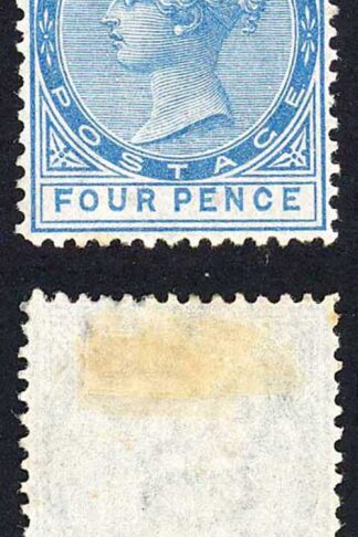 Dominica SG7 4d Blue Wmk CC Perf 14 M/M Cat 150 pounds