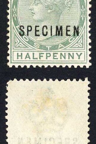 Dominica SG20s 1/2d Wmk CA opt SPECIMEN No Gum