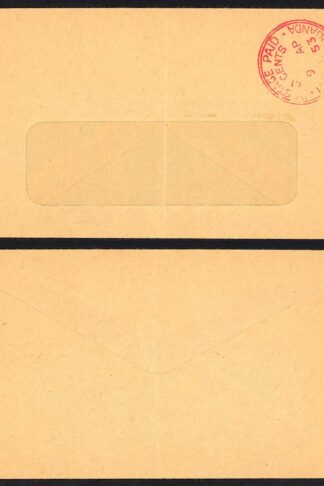KUT Porto betalt 10c handstamp