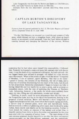 KUT SG181/2 Centenary of Lakes Presentation pamphlet