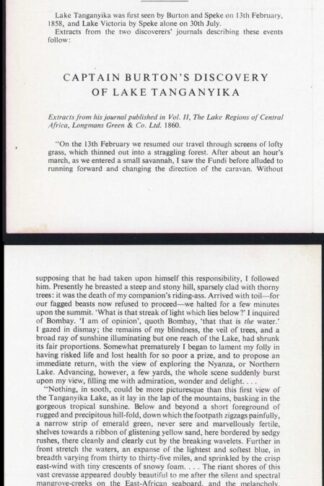 KUT SG181/2 Centenary of Lakes Presentation pamphlet