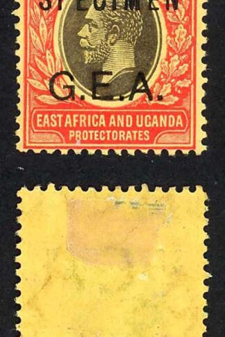 GEA SG52s 25c opt Specimen M/M