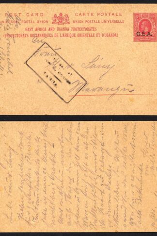 GEA Post Card 6c Red used