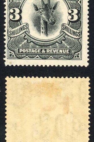 Tanganyika SG85 3/- wmk sideways M/M Cat 65 pounds