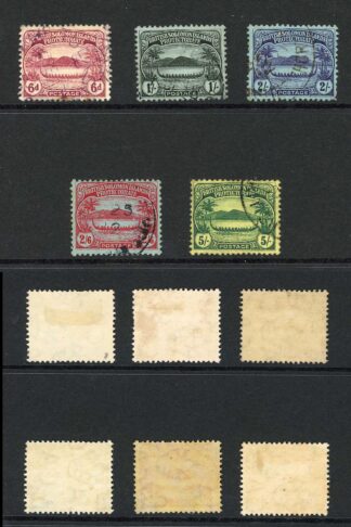 Solomon Is SG8/17 Set of 11 Fine used Cat 275 pounds