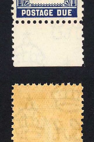 Solomon Is SGD4 4d Blue Post Due 3 x U/M (toned) Cat 44 pounds