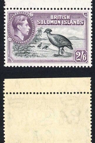 Solomon Is SG70 2/6 Black and Violet U/M Cat 38 pounds