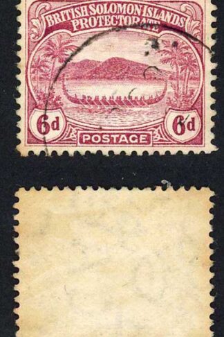 Solomon Is SG13 6d Claret