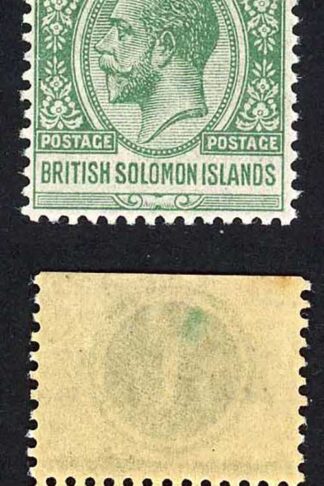 Solomon Is SG18 1/2d Postage Postage U/M Plate Number item
