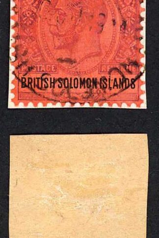 Solomon Is SG38 One Pound Wmk Mult CA CDS PLATE 1 Cat 150++ pounds