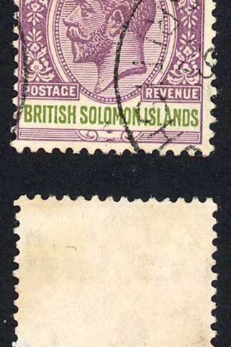 Solomon Is SG30 5d CDS Cat 38 pounds