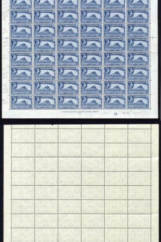 Gibraltar SG125b 3d Perf 13 Pane of 60 U/M Cat 270 pounds