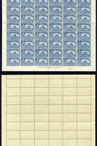 Gibraltar SG125b 3d Perf 13 Pane of 60 U/M Cat 270 pounds