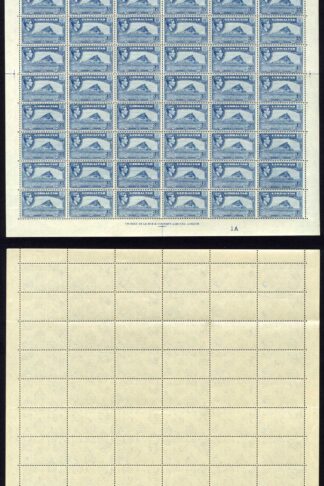 Gibraltar SG125b 3d Perf 13 Pane of 60 U/M Cat 270 pounds