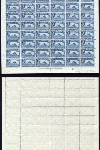 Gibraltar SG125b 3d Perf 13 Pane of 60 U/M Cat 270 pounds