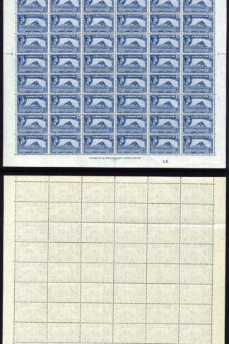 Gibraltar SG125b 3d Perf 13 Pane of 60 U/M Cat 270 pounds