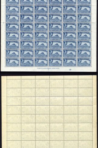 Gibraltar SG125b 3d Perf 13 Pane of 60 U/M Cat 270 pounds