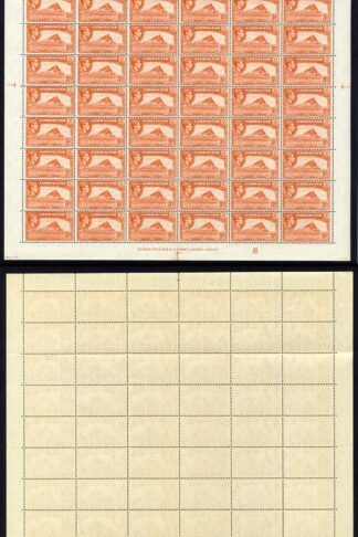 Gibraltar SG125c 5d Perf 13 Pane of 60 U/M Cat 105 pounds