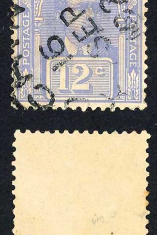 Sarawak SG70a 12c Pale Bull Blue fine used Cat 27 pounds