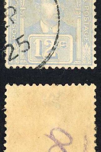 Sarawak SG70a 12c Pale Bull Blue fine used Cat 27 pounds