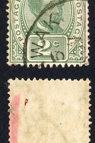 Sarawak SG49 2c Wmk Rosette Kuching CDS (Toned) Cat 25 pounds