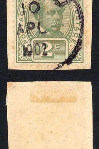 Sarawak SG49 2c Wmk Rosette CDS Cat 25 pounds