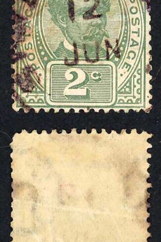 Sarawak SG49 2c Wmk Rosette CDS Cat 25 pounds