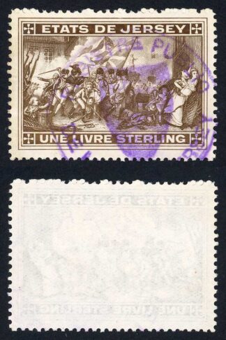 Jersey Revenue BF16 One Pound Brown Perf 12 used