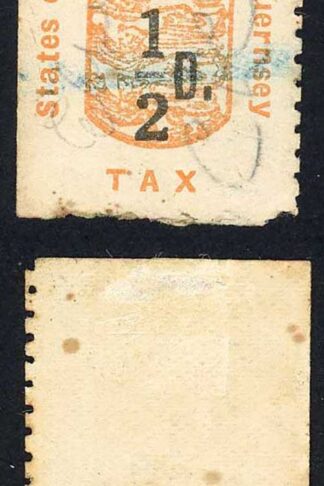 Guernsey Sales Tax BF43B 1/2d Capital d Plant Type D