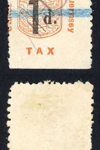 Guernsey Sales Tax BF44A 1d Small Capital d Plant Type C