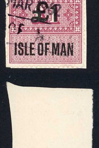 Isle of Man Revenue BF76 One Pound on One Pound