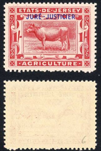 Jersey Revenue BF1 1/- opt JURE-JUSTICER U/M